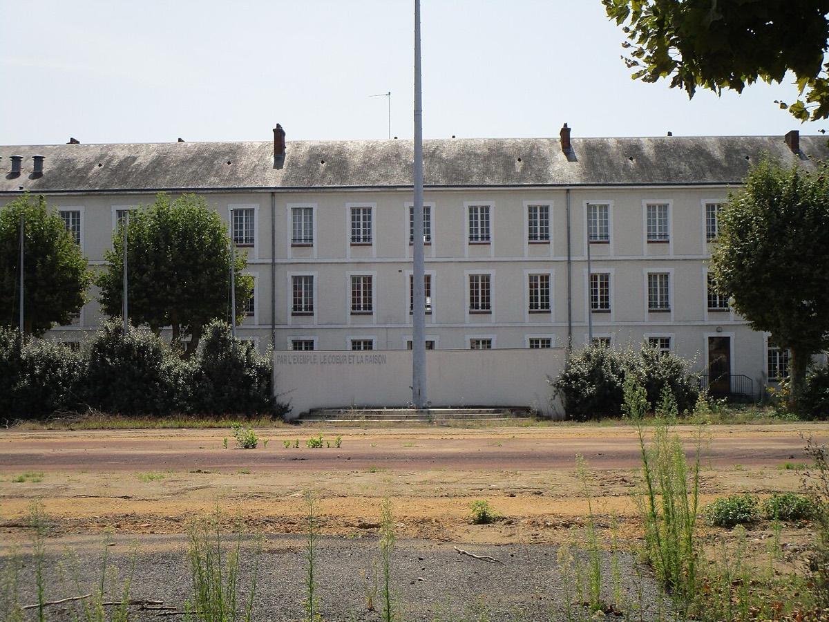 Un bâtiment de l'ancienne caserne Beaumont à Tours.