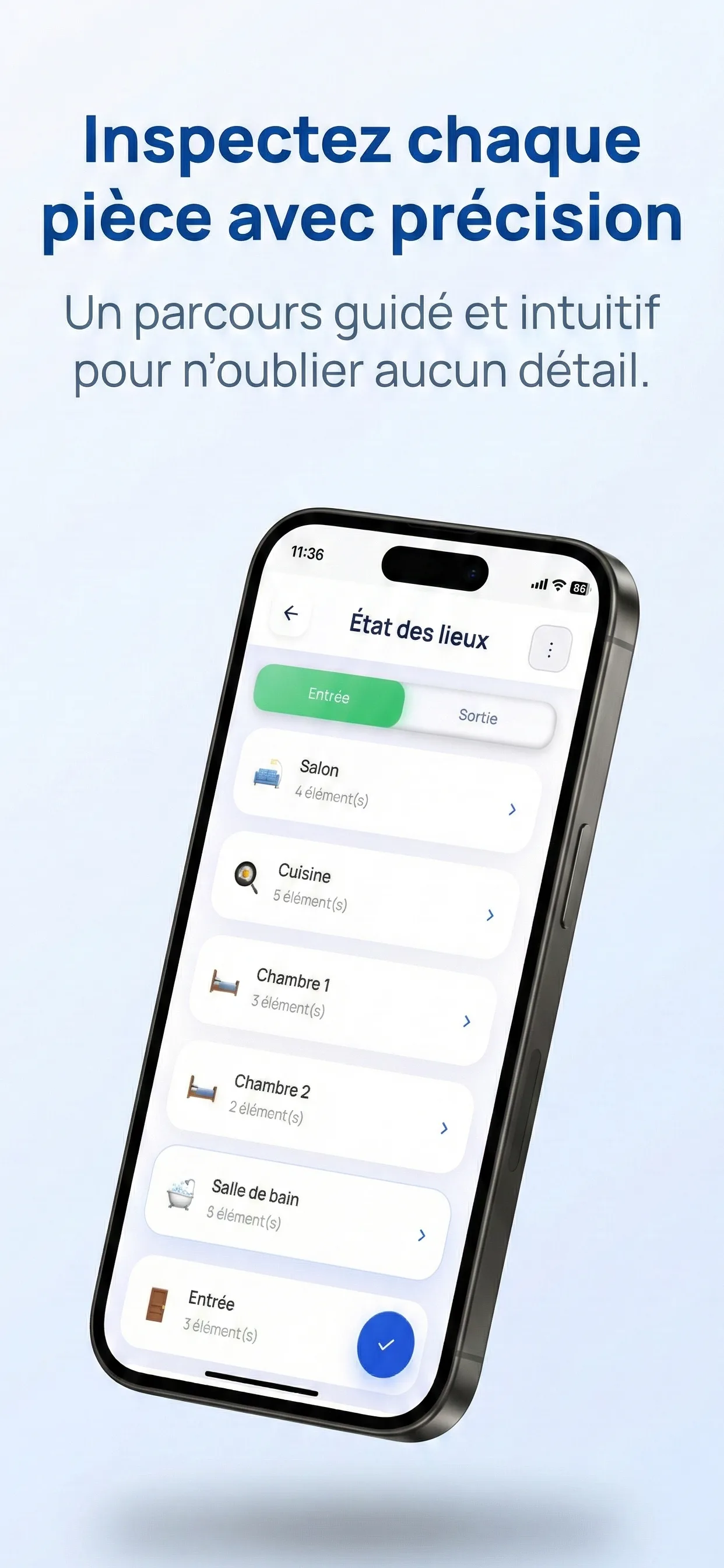 Documentation par pièce - CapLens Inventory